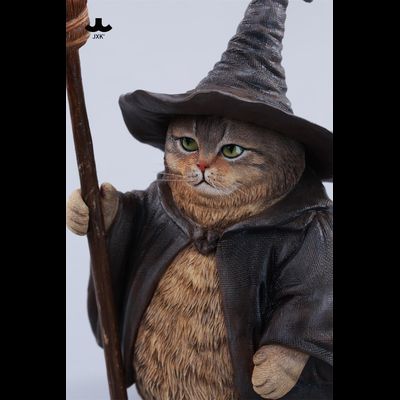 Котик-волшебник (коричневый) - Коллекционная фигурка 1/6 Wizard Cat (JXK-CS02B) - JXK
