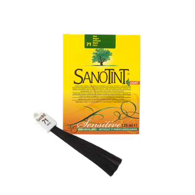 КРАСКА ДЛЯ ВОЛОС SANOTINT LIGHT ЧЕРНЫЙ 71