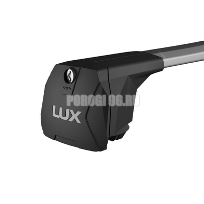 Багажник на крышу автомобиля LUX SCOUT-2 серый для Haval H5 II 2023- на интегрированные рейлинги