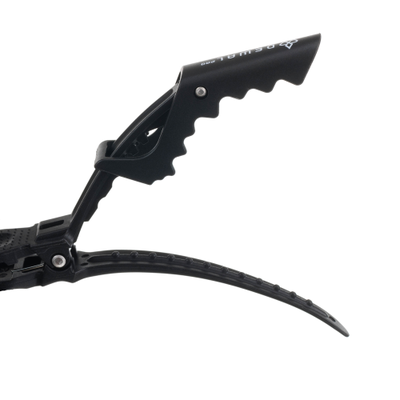 Зажим для волос карбон 11,2 см 6 шт/уп DEWAL CL-36859