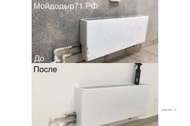 Очистка радиаторов отопления