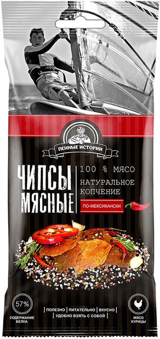 Чипсы По-мексикански, куриные, ТМ Пенные истории, в упаковке 35 гр