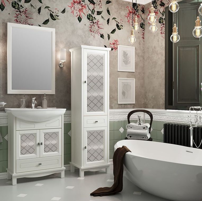 Мебель для ванной Opadiris Омега 65 слоновая кость