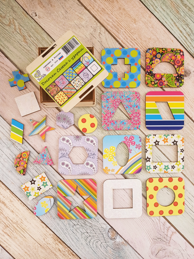 Досочки Сегена с узором