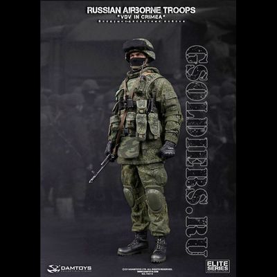 &quot;Вежливый человек&quot; - ВДВ в Крыму - коллекционная фигурка 1/6 Russian Airborne Troops ‘VDV’ in Crimea (78019) - DamToys