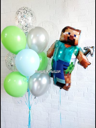 Сет "Майнкрафт" (11 шариков)
