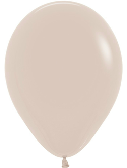 Шар белый песок пастель 12 дюймов