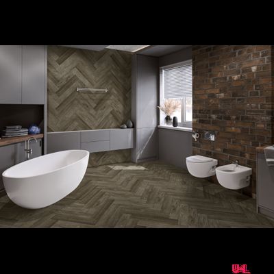 Кварцвиниловая плитка Damy Floor London LVT Оксфорд / Oxford 200410EL-12-LVT 43 класс толщина 2.5 мм с фаской клеевая 3.2 м2