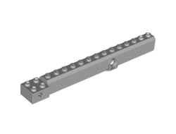 Crane Arm Outside, Wide with Pin Hole at Mid-Point, Light Bluish Gray (57779 / 6226367)