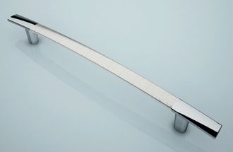 Ручка-скоба Metax N590-96-25, 96 мм, хром/инокс