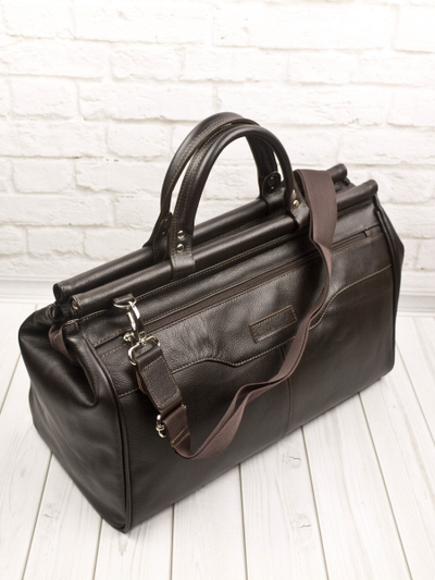 Кожаный саквояж Altamura brown (арт. 4025-04)