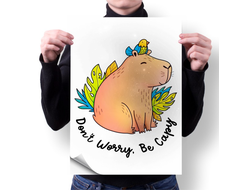 Плакат Капибара, Kapibara-san №9