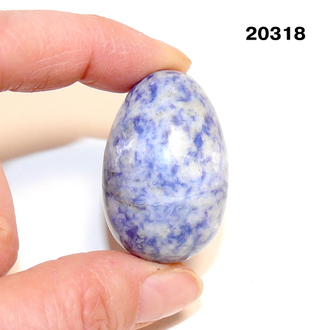 Лазурит натуральный (яйцо) арт.20318: без отв. - 31,2г - 38*25мм
