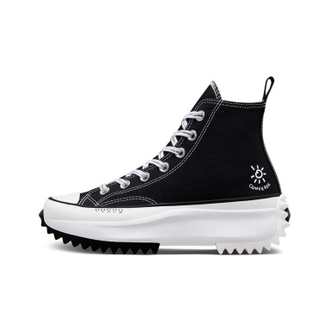 Кеды Converse Run Star Hike черные высокие на платформе