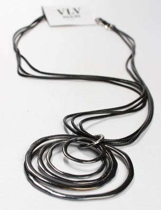 Подвеска "Кольца" металл