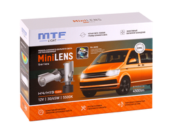 Светодиодные линзы MiniLENS H4/H19 MH4K5
