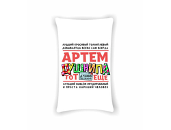 Подушка вертикальная #1 Артём