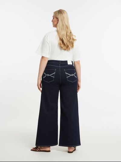 Джинсы wide leg