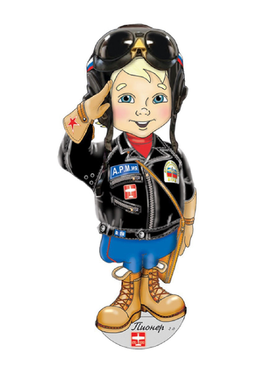 Кордовая инерционная модель самолета Пионер 2.0 пилот.