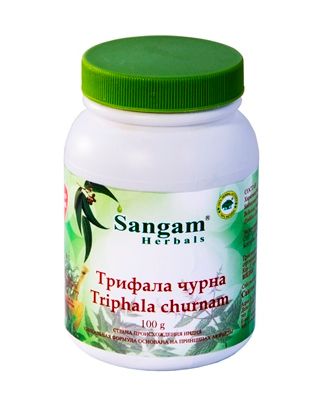 Трифала чурна (Triphala churnam) Sangam Herbals, 100 гр