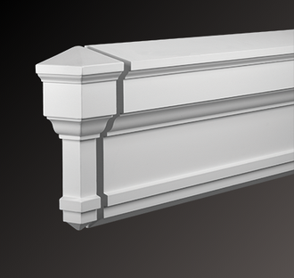 Карниз 4.81.001 сборный - 290*96*2000мм