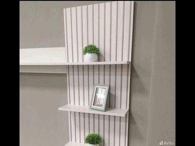 Гостиная "Убер ГС-05" ясень белый  (BTS)