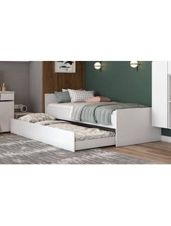 "Токио" Кровать одинарная + доп.опция выкатная (на выбор)