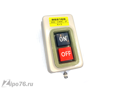 Выключатель до 500В 2,2 кВт до 3х фаз