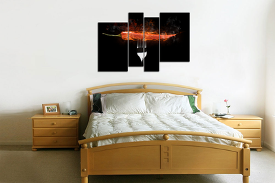 Модульная картина "Острый на вкус"