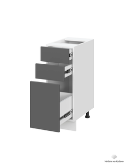 Кельн модульная кухня Шкаф нижний с ящиками ШН3Я 300