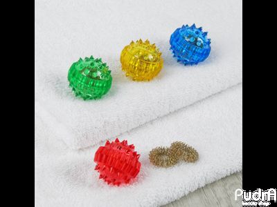 Набор массажеров "Су джок", 2 кольца, цвет микс