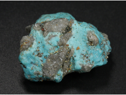 Бирюза с пиритом, США, Аризона (34*26*17 мм, 13,8 г) №36334