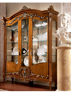 ВИТРИНА 3-Х ДВЕРНАЯ PRESTIGE PLUS ART.PP53 (L189*P51*H244) BARNINI OSEO