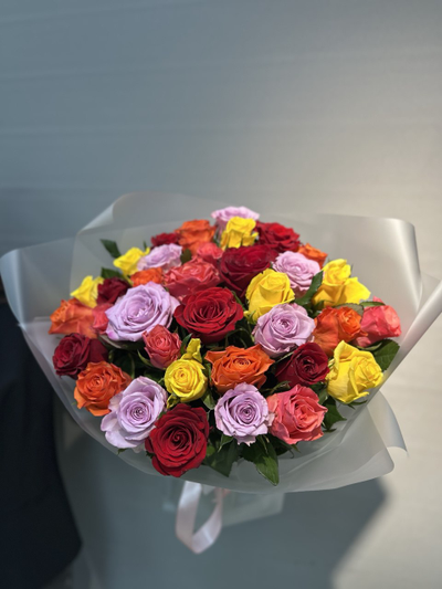 Букет из кенийских роз 35