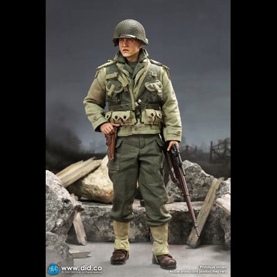 РЯДОВОЙ ДЭНИЭЛ ДЖЕКСОН (СПАСТИ РЯДОВОГО РАЙАНА) - Коллекционная ФИГУРКА 1/6 scale WWII US 2nd Ranger Battalion Series 4 Private Jackson (A80144) - DID