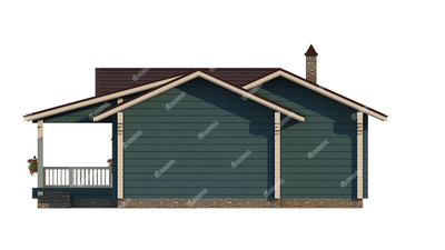 Гостиница из клееного бруса "Уютная", 295 м2