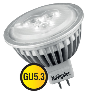 Светодиодная лампа Navigator LED MR16 4w 12v GU5.3