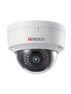 Hiwatch DS-I452S 4Мп купольная IP-видеокамера с ИК-подсветкой до 30 м, микрофоном и динамиком