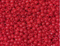 Японский бисер Toho 11/0 TR-11-45 Opaque Pepper Red / Непрозрачный красный перец