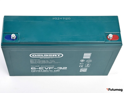 Тяговый аккумулятор Gelbert 6-EVF-32 (12V34.6A/H C5)