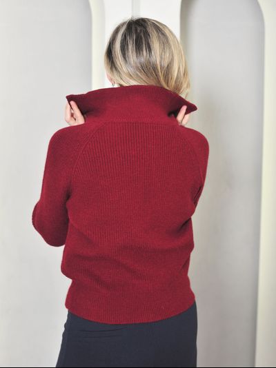 Джемпер ТМ-7112-2 бордо