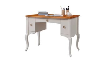 Стол письменный Ари-Прованс №3 из массива сосны на изогнутых ножках 100 Х 60 Х 75 СМ