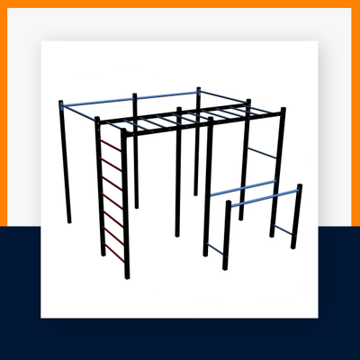 Спортивная площадка Workout W13 + качель -гнездо