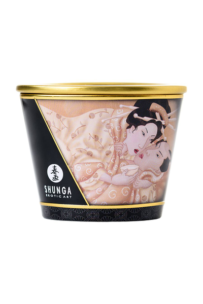 274501 Массажное аромамасло в виде свечи Shunga «Желание. Ванильный фетиш», 170мл