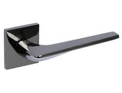 Ручки дверные Bussare BRAVO A 45-40 B.Nikel черный никель