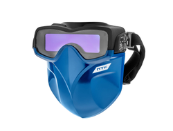 Маска сварщика хамелеон ПТК SK1000 SUPER VISION, синяя