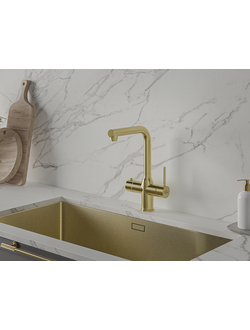 Система мгновенного кипячения воды 4в1 AQUAHOT MODENA LG ( светлое золото)