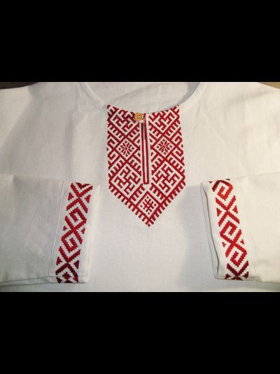 Рубаха с вышивкой "Мстислав".