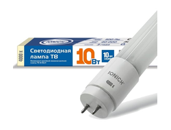IONICH T8 G13 10W(1100lm) 4000K 4K 600х26 матовая/стекло ILED-SMD2835-T8600 1509