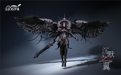 ПРЕДЗАКАЗ - Темный ангел - Коллекционная ФИГУРКА 1/6 Silent Wings Dark Angel (LXF2512A) - Luxifa ?ЦЕНА: 38900 РУБ.?